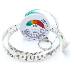 ดัชนีมวลกาย BMI พวงกุญแจตลับสายวัด